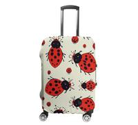 DWTJKMS Housse de bagage coccinelle rouge simple et généreuse housse anti-poussière lavable résistante aux rayures pour valise de 48,3 à 81,3 cm, Style :, L, Housse de valise