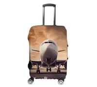 DWTJKMS Housse de bagage d'avion simple et généreuse housse anti-poussière lavable résistante aux rayures pour valise de 48,3 à 81,3 cm, Style :, S, Housse de valise