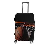 DWTJKMS Housse de bagage de basket-ball simple et généreuse housse anti-poussière lavable résistante aux rayures pour valise de 48,3 à 81,3 cm, Style :, L, Housse de valise