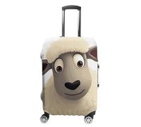 DWTJKMS Housse de bagage en forme de mouton simple et généreuse housse anti-poussière lavable résistante aux rayures pour valise de 48,3 à 81,3 cm, Style :, S, Housse de valise