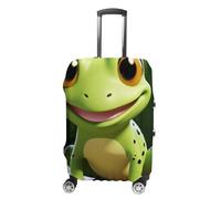 DWTJKMS Housse de bagage grenouille mignonne simple et généreuse housse anti-poussière lavable résistante aux rayures pour valise de 48,3 à 81,3 cm, Style :, S, Housse de valise