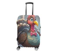 DWTJKMS Housse de bagage simple et généreuse en forme de Turquie, lavable, résistante aux rayures pour valise de 48,3 à 81,3 cm, Style :, XL, Housse de valise