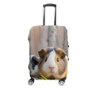 DWTJKMS Jolie housse de bagage en forme de cochon d'Inde, simple et généreuse, housse anti-poussière lavable, résistante aux rayures pour valise de 48,3 à 81,3 cm, Style :, XL, Housse de valise