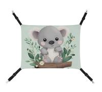 DWTJKMS Koala Hamac pour chat - Hamac de couchage doux réglable pour animaux domestiques - Utilisation en toutes saisons pour chats, furets, chiots, lapins, petits animaux (classique)