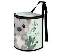 DWTJKMS Koala Poubelle de voiture avec couvercle, grande capacité, à suspendre, étanche, étanche, accessoire d'intérieur indispensable pour les voitures