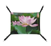 DWTJKMS Lotus Hamac pour chat - Hamac de couchage doux réglable pour animaux domestiques - Utilisation en toutes saisons pour chats, furets, chiots, lapins, petits animaux (classique)