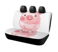 DWTJKMS Lovely Pig Housse de siège de voiture antidérapante pour siège arrière, durable, anti-rayures, taille universelle, convient aux voitures, camions et SUV