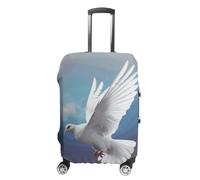 DWTJKMS Peace Dove Housse de bagage simple et généreuse housse anti-poussière lavable résistante aux rayures pour valise de 48,3 à 81,3 cm, Style :, S, Housse de valise