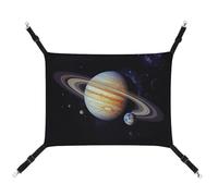 DWTJKMS Planet Jupiter Hamac pour chat - Hamac de couchage doux réglable pour animaux domestiques - Utilisation en toutes saisons pour chats, furets, chiots, lapins, petits animaux (classique)