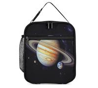 DWTJKMS Planet Jupiter Sac à déjeuner isotherme, étanche pour homme et femme, avec poignée, boîte à déjeuner isotherme réutilisable pour bureau, travail, pique-nique