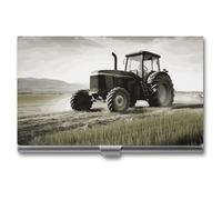 DWTJKMS Porte-cartes de visite en alliage d'aluminium pour homme et femme - Cadeau unique, Argenté.
