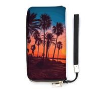 DWTJKMS Portefeuille long fin en cuir synthétique avec fentes pour cartes, blanc, 20 x 10,5 cm, blanc, 20x10.5cm