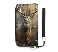 DWTJKMS Portefeuille long fin en cuir synthétique pour homme et femme avec emplacements pour cartes, blanc, 20 x 10,5 cm, blanc, 20x10.5cm