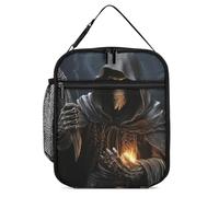DWTJKMS Sac à déjeuner isotherme Grim Reaper - Étanche - Pour homme et femme - Avec poignée - Réutilisable - Pour bureau, travail, pique-nique