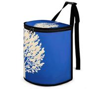 DWTJKMS The White Tree Poubelle de voiture avec couvercle, grande capacité, à suspendre, étanche, étanche, accessoire d'intérieur indispensable pour les voitures