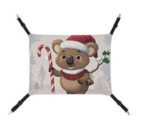 DWTJKMS Wombats Hamac pour chat - Hamac de couchage doux réglable pour animaux domestiques - Utilisation en toutes saisons pour chats, furets, chiots, lapins, petits animaux (classique)