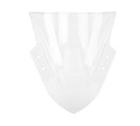 DWTNMEX Pare-Brise De Moto pour Kawasaki pour Ninja 300 pour EX300R EX 300R 2013-2019 Pare-Brise À Double Bulle pour Moto Déflecteur De Pare-Brise(Clear)