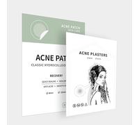 DWUENT Lot de 180 patchs anti-acné hydrocolloïdes pour le visage - 60 g - Avec étui portable