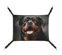 DWVSFJM Cool Rottweiler Hamac à suspendre pour chien, chat ou chat - Réglable - Coussin de fenêtre - Lit doux pour chats, lapins ou autres petits animaux