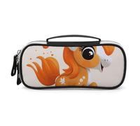 DWVSFJM Trousse à crayons en cuir PU étanche et portable avec fermeture éclair pour fournitures de bureau