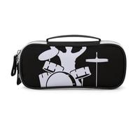 DWVSFJM Trousse à crayons en cuir PU étanche et portable avec fermeture éclair - Pour fournitures de bureau, maquillage