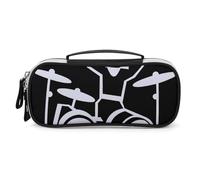 DWVSFJM Trousse à crayons en cuir PU étanche et portable avec fermeture éclair - Pour fournitures de bureau, maquillage