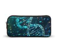 DWVTFSM DNA Trousse à crayons double Helix de grande capacité pour homme et femme