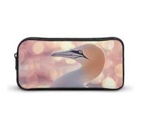 DWVTFSM Trousse à crayons de Bassan au soleil - Grande capacité - Jolie trousse de maquillage pour homme et femme