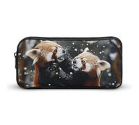 DWVTFSM Trousse à crayons de grande capacité avec inscription « Playing in the Snow » - Pour homme et femme