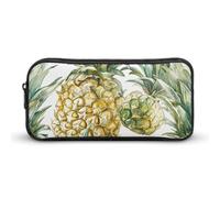 DWVTFSM Trousse à crayons de grande capacité avec motif de collage d'ananas pour homme et femme