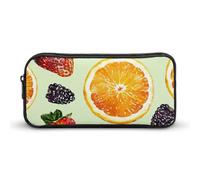 DWVTFSM Trousse à crayons de grande capacité avec motif de fruits - Jolie trousse de maquillage pour homme et femme