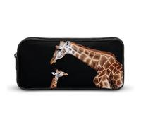 DWVTFSM Trousse à crayons de grande capacité avec motif girafe pour femme et homme