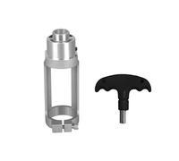 dwxnauixl Accessoires pour mortaiseuse à tenon et mortaiser offrant un support de foret fiable pour le travail du bois. Adaptateur pour perceuse électrique