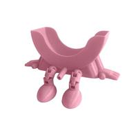 dwxnauixl Boîte de Rangement pour éponges décorative avec Support à éponge imprimé en 3D pour Scrub Daddy. Garde Les éponges au Sec. Joli Support Suspendu avec égouttoir. à Amusant, Rose