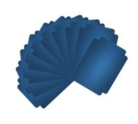 dwxnauixl Ensemble Compact d'organisateur de Cartes à Collectionner avec séparateurs, idéal pour Les passionnés de Cartes et Plus Pratique pour Une, Bleu, 9.3 x 6.8 cm