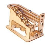 dwxnauixl Ensemble de Construction de Jouets en marbre 3D Unique, Puzzle éducatif améliorant l'imagination et la pensée Critique pour Les Enfants, décor de