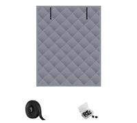 dwxnauixl Isolation Thermique Oxford Cozy pour fenêtres d'hiver, Coupe-Vent et Chaude, Crochet de fenêtre Isolant Thermique, 47 * 63 Pouces