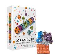 dwxnauixl Jeu de 12/36/60 pièces - Jeu de Mots passionnant et chaotique - Défi multijoueur - Réutilisable - Idéal pour Les Enfants, 36 pièces