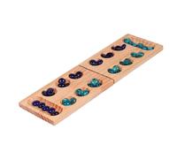 dwxnauixl Jeu de Mancala, Un Jeu de société Classique et Amusant. Une activité éducative et divertissante pour Toute la Famille, idéale pour Un