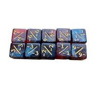 dwxnauixl Jeux de mathématiques créatifs utilisant des dés numériques interactifs pour des expériences d'apprentissage captivantes, adaptées à pour Tous, Foncé avec de l'orange, 16mm