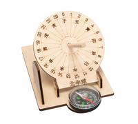 dwxnauixl Modèle d'horloge équatoriale Interactive en Bois à Monter soi-même - Activité d'apprentissage en Famille - Fabrication soignée - Outil