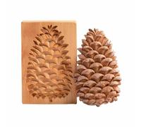 dwxnauixl Moules à biscuits en bois pour réaliser des biscuits délicats. Sculpture 3D. Textures réalistes grâce à la sculpture détaillée 3D. Moules en pain d'épices bois, tapez+1