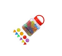 dwxnauixl Solides géométriques dynamiques pour Enfants : Une expérience d'apprentissage stimulante avec des Formes 3D colorées pour développer Leurs