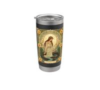 Dwynwen's Well And Sanctified : anguilles d'eau douce Gobelet isotherme en acier inoxydable double paroi