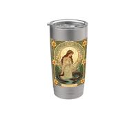 Dwynwen's Well And Sanctified : anguilles d'eau douce Gobelet isotherme en acier inoxydable double paroi