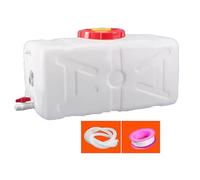 DWZL Seau d'eau Ménager Epaisseur Paroi 3.3mm pour Stockage d'eau Facile Et Pratique Récipients d'eau Portables Plastique Réservoir d'eau Living Outdoor Site Farm RV Camping Water(Size:80L)
