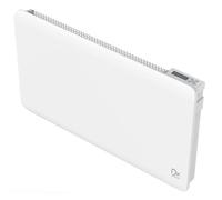 DX 744115 - Radiateur à inertie céramique PALMA 1500W + film chauffant- 82 x 10,5 x 50 cm -blanc