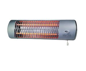 Dx Drexon Chauffage réglette céramique mural 1200 W - IP24 - Gris métallisé