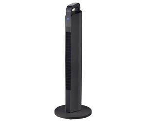 Dx Drexon Chauffage tour céramique oscillant BARI 2000 W - Avec télécommande - Noir