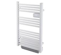 DREXON LYRIA S 1500W - Sèche-Serviettes Électrique Sans Fluide Avec Soufflerie - Fil Pilote 6 Ordres - Modes Confort/ECO/Antigel - Programmation LCD - Salle de Bains IP24 NF